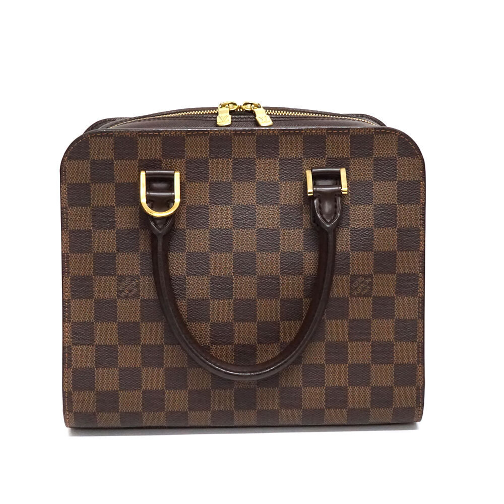 Louis Vuitton Triana Handbag Damier Brown